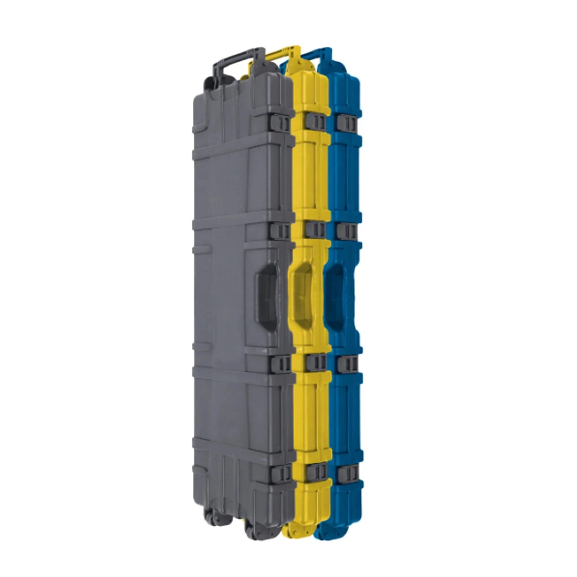 Heavy-Duty PDR Tool Carrying Case – 120x31x11 cm Black Wheeled Plastic Box with Foam Interior InoxPDR